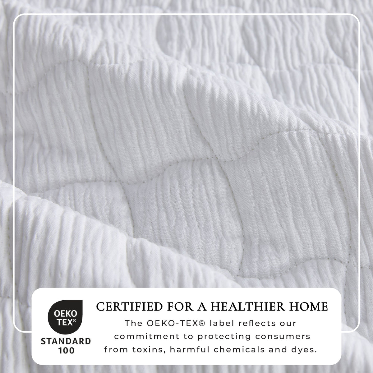 Gauze Quilt Set - Wave Stitch Collection Great Bay Home