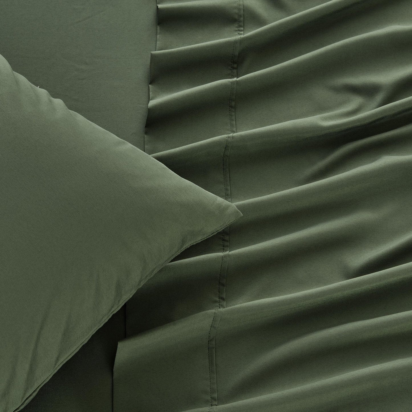 Jordyn Collection 4 Piece Rayon Derived From Bamboo Sheet Set Lightweight Breathable Wrinkle Resistant Easy Care