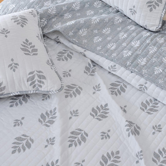 Three Piece French Floral Quilt Colette Collection Bedding Set For Year Round Comfort