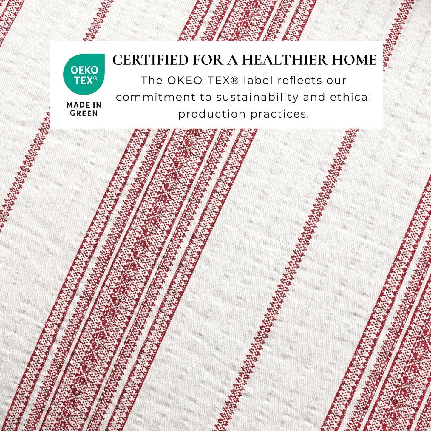 3-Piece Stripe Quilt Set Wesley Collection For Modern Bedding And Cozy Comfort Twin 2-Piece Includes Quilt And Sham