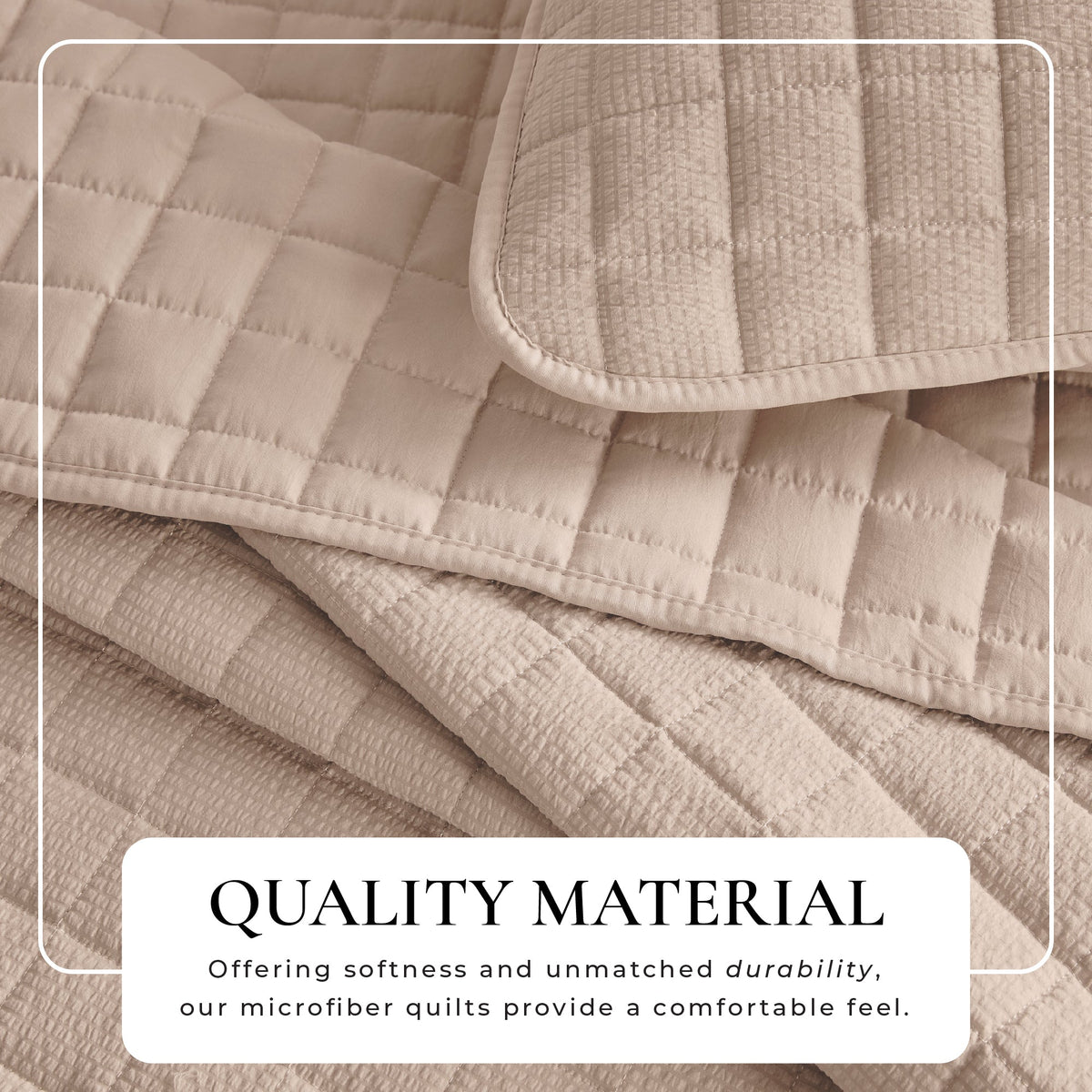Box-Stitched Seersucker Quilt Set - Seersucker Collection Great Bay Home