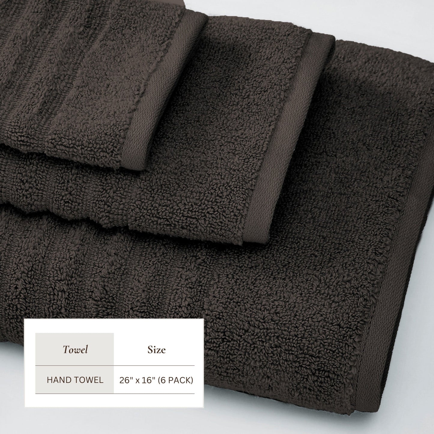 Karina Collection Luxury Cotton Bath Towels With Combed Cotton And Modern Ribbed Texture