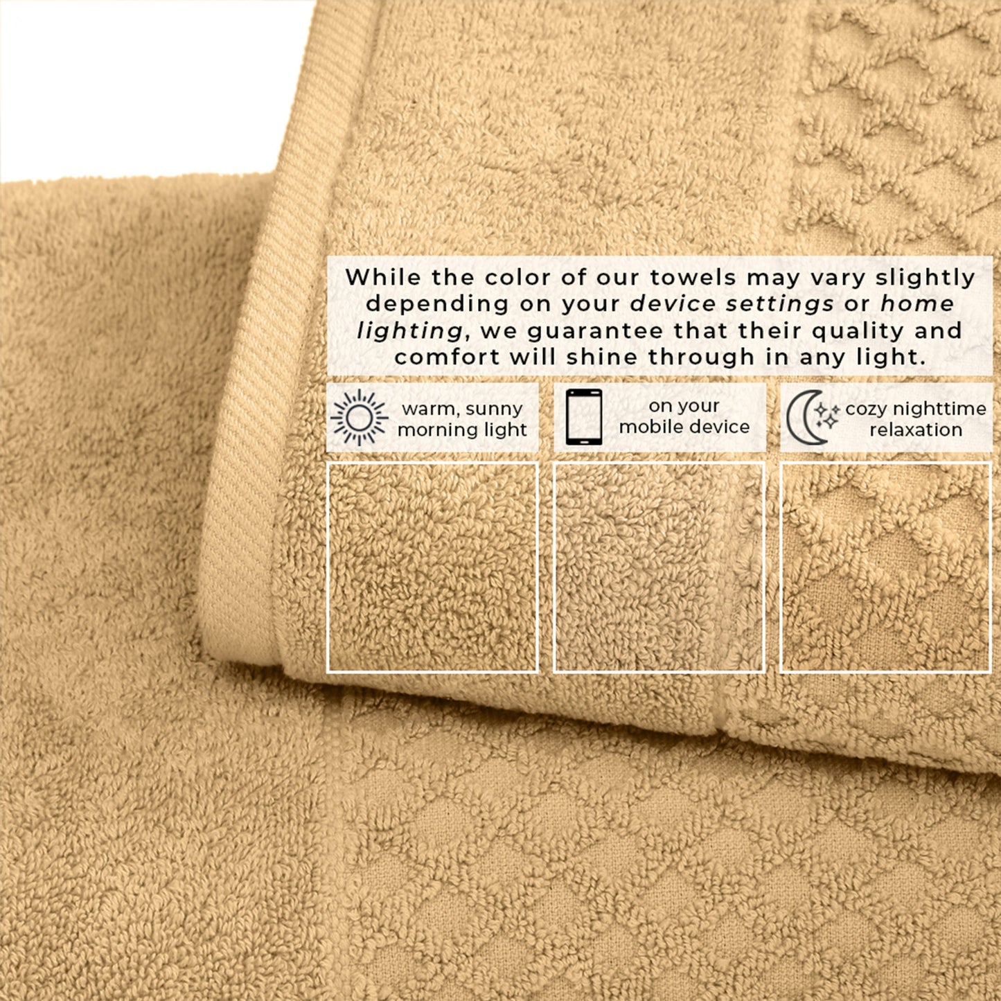 Cotton Diamond Waffle Weave Bath Towel Set Grayson Collection Low Twist Two Ply Towels For Everyday Luxury