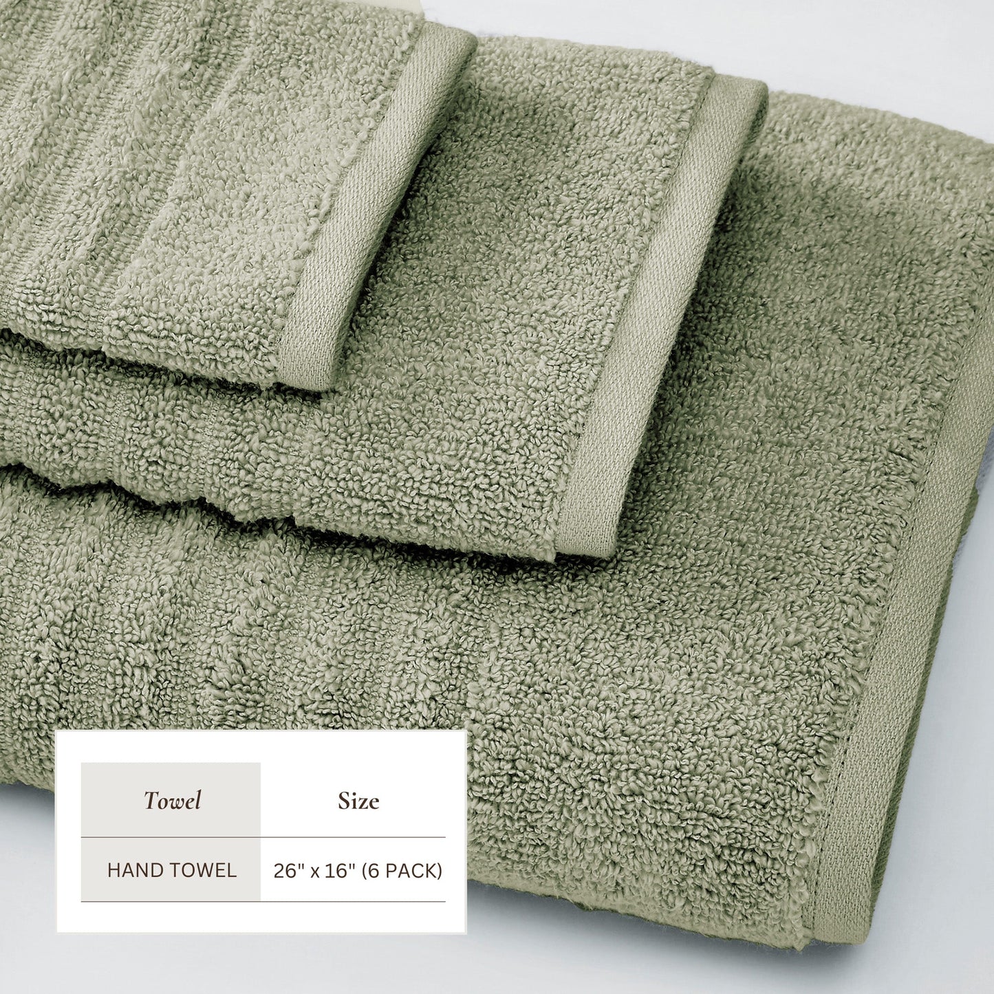 Karina Collection Luxury Cotton Bath Towels With Combed Cotton And Modern Ribbed Texture