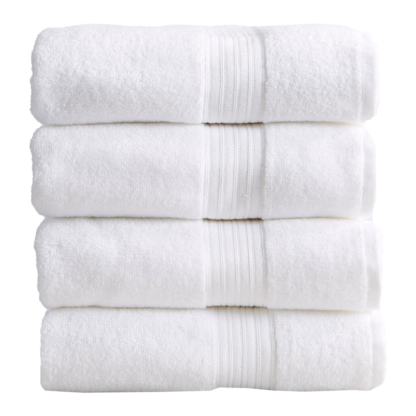 Cooper Collection Cotton Terry Bath Towel Set Lightweight Soft Towels Quick Drying Feather Spun Technology