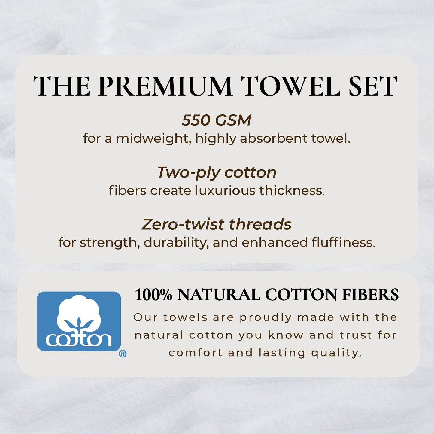 Karina Collection Luxury Cotton Bath Towels With Combed Cotton And Modern Ribbed Texture