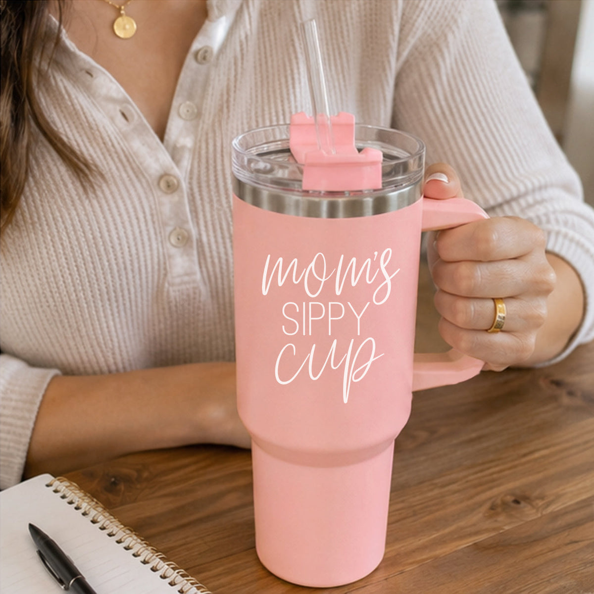 Mom's Sippy 40oz Gia Roma