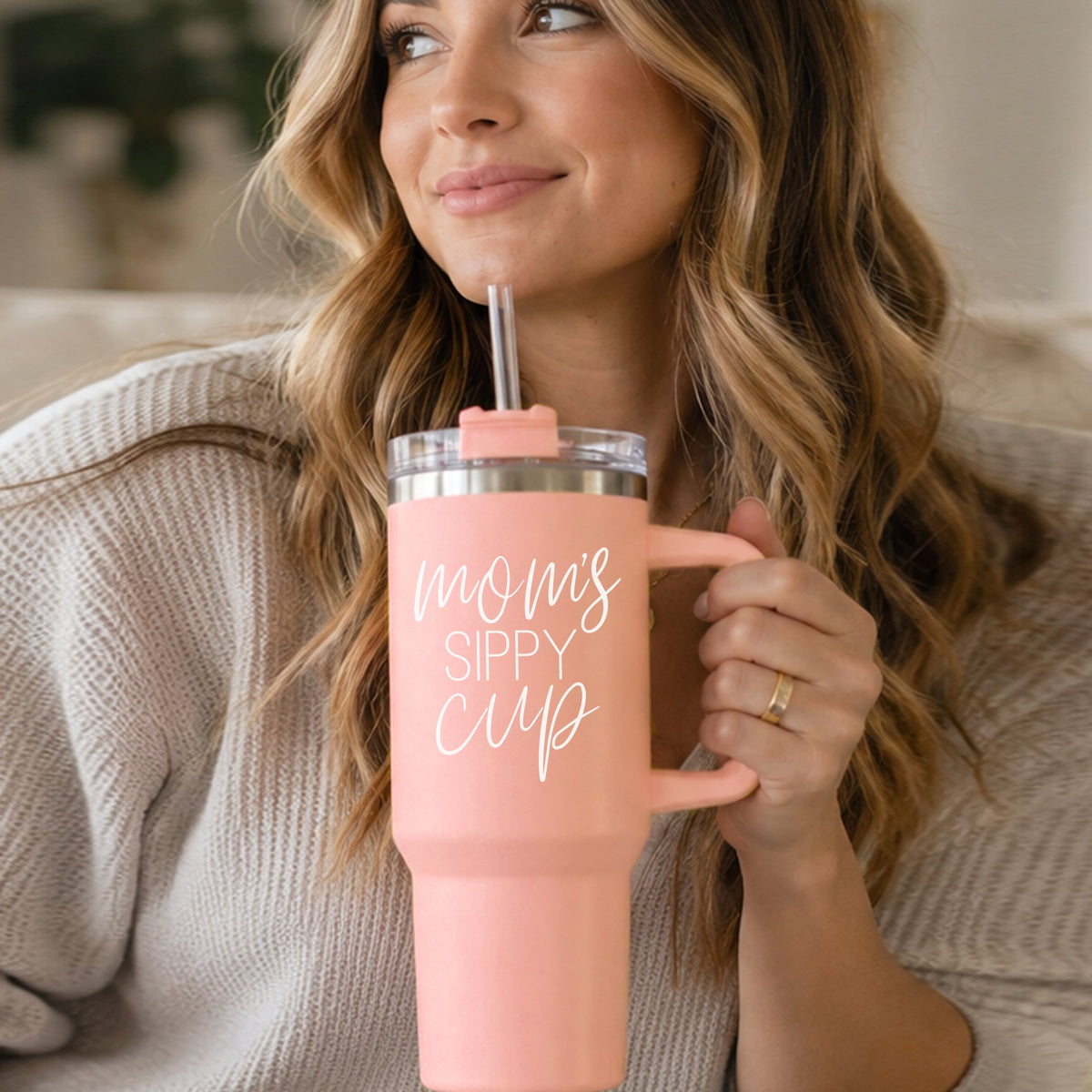 Mom's Sippy 40oz Gia Roma