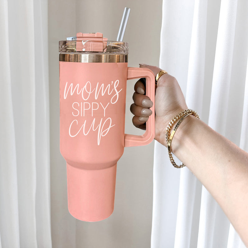 Mom's Sippy 40oz Gia Roma