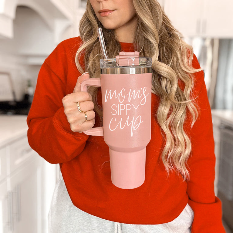 Mom's Sippy 40oz Gia Roma