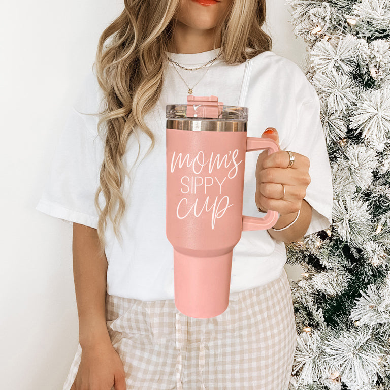 Mom's Sippy 40oz Gia Roma
