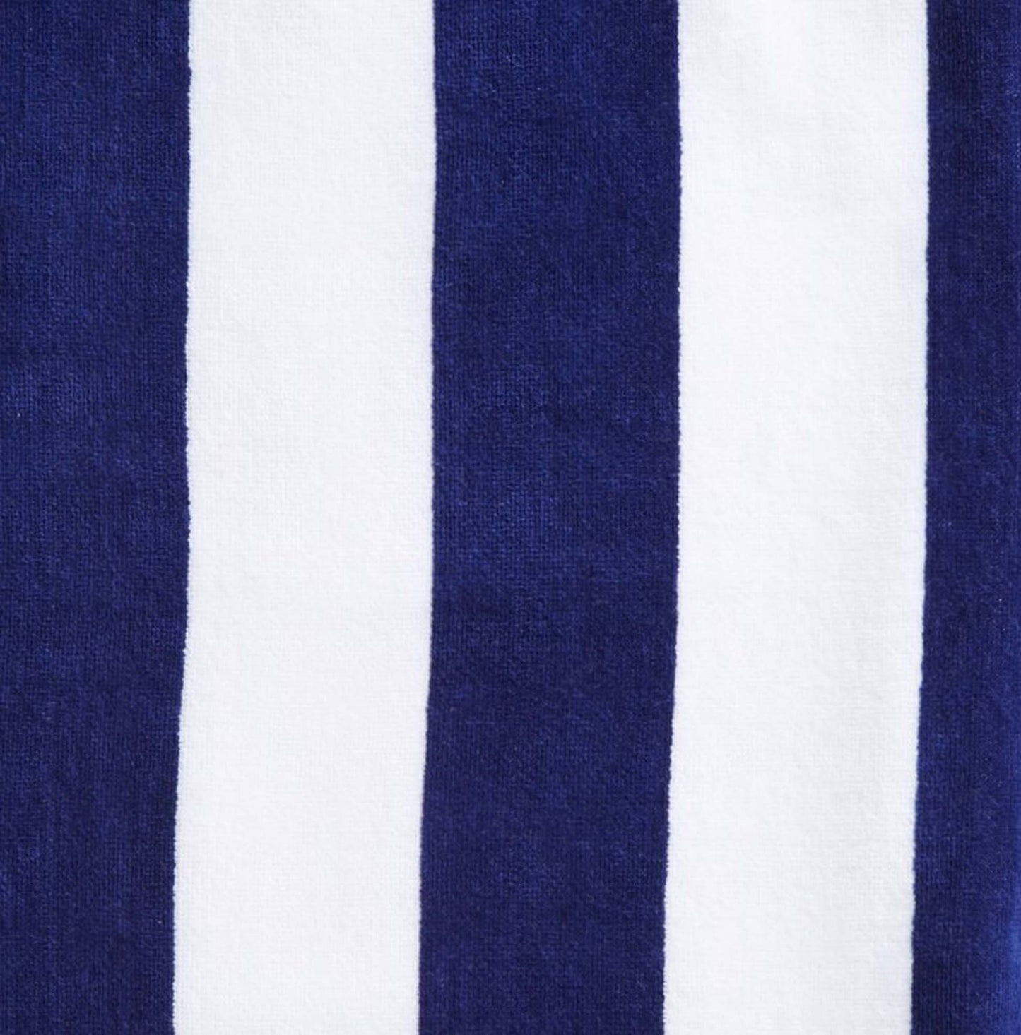 Oversized Cotton Velour Cabana Stripe Beach Towel Novia Collection Ultra Soft for Beach Poolside Camping