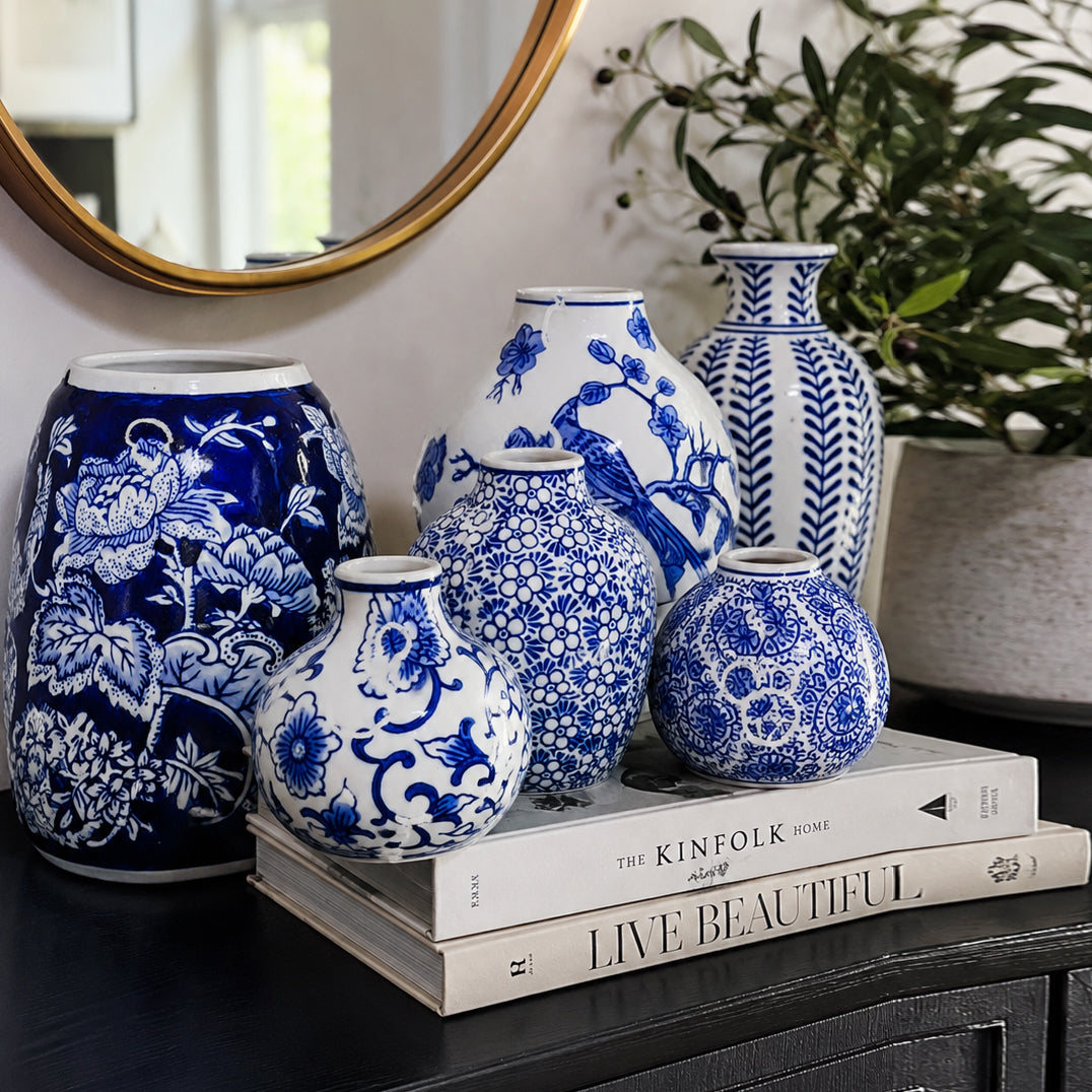 Samira Blue Vases
