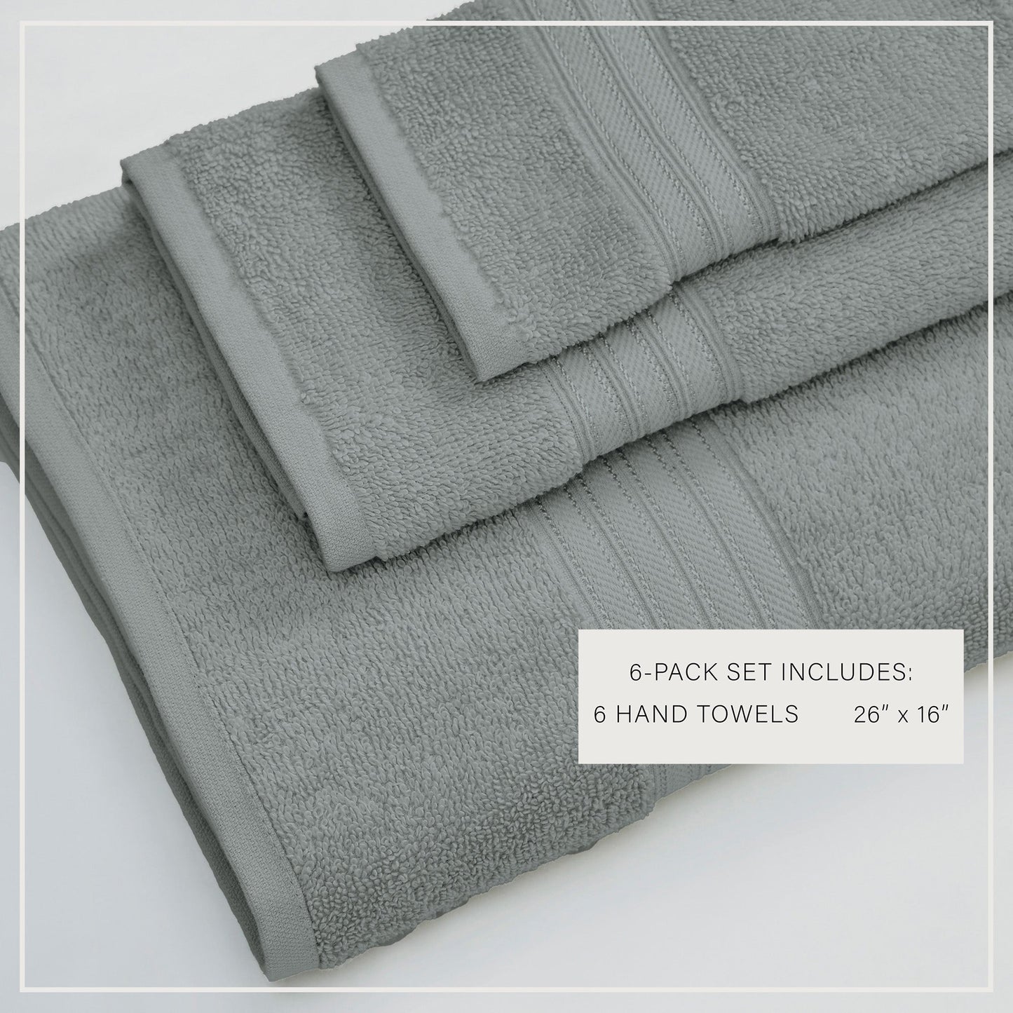 Cooper Collection Cotton Terry Bath Towel Set Lightweight Soft Towels Quick Drying Feather Spun Technology