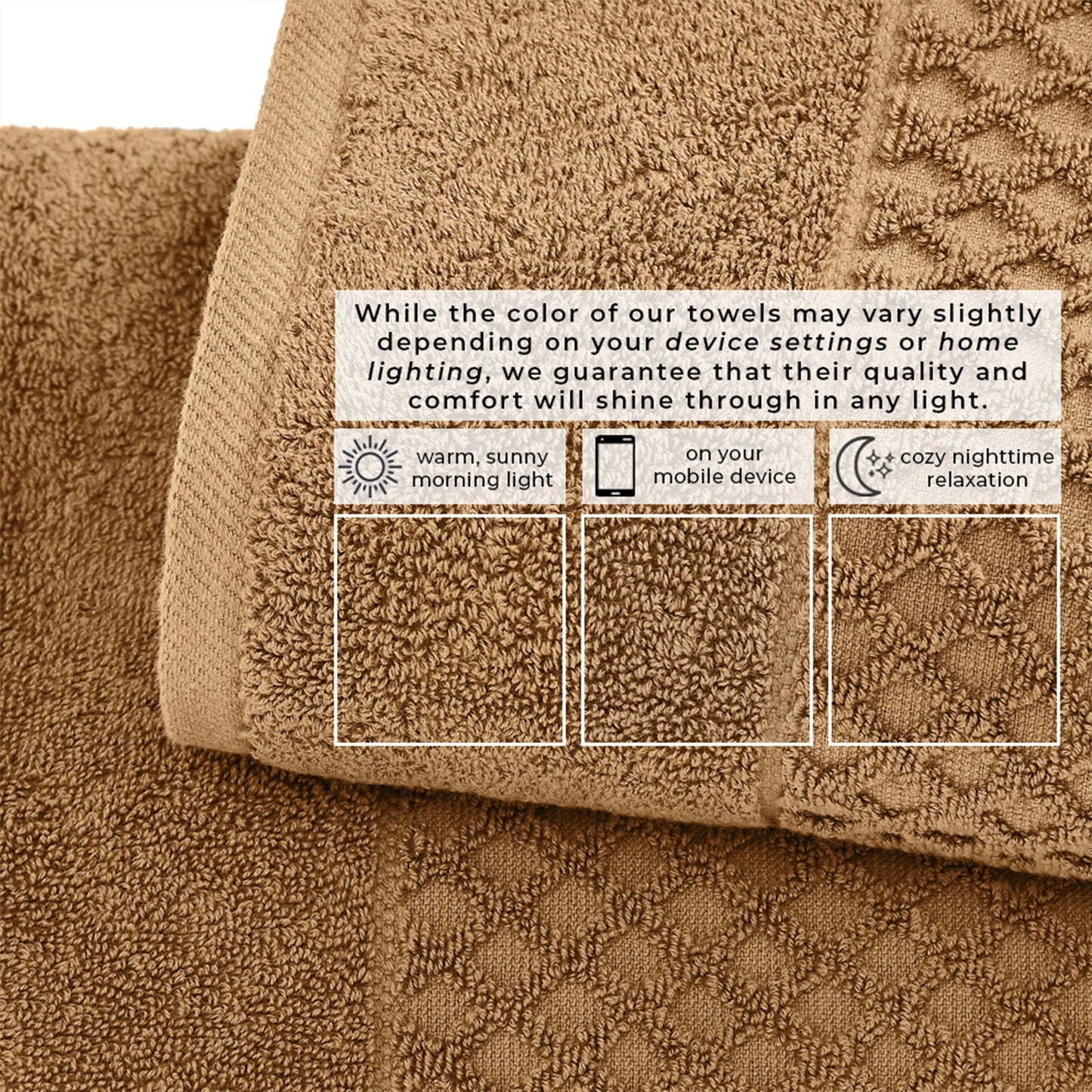 Cotton Diamond Waffle Weave Bath Towel Set Grayson Collection Low Twist Two Ply Towels For Everyday Luxury