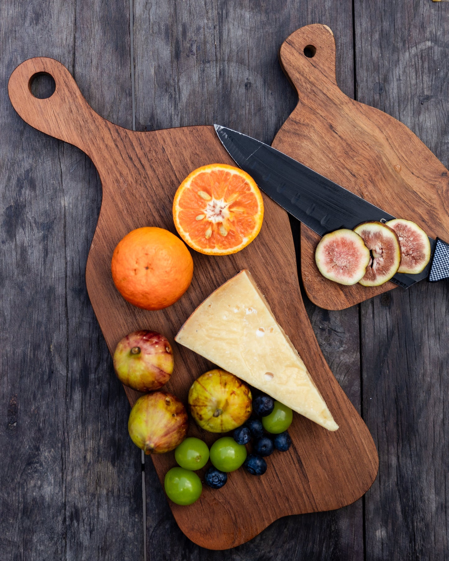Teak Wavy Charcuterie Boards - 3 sizes