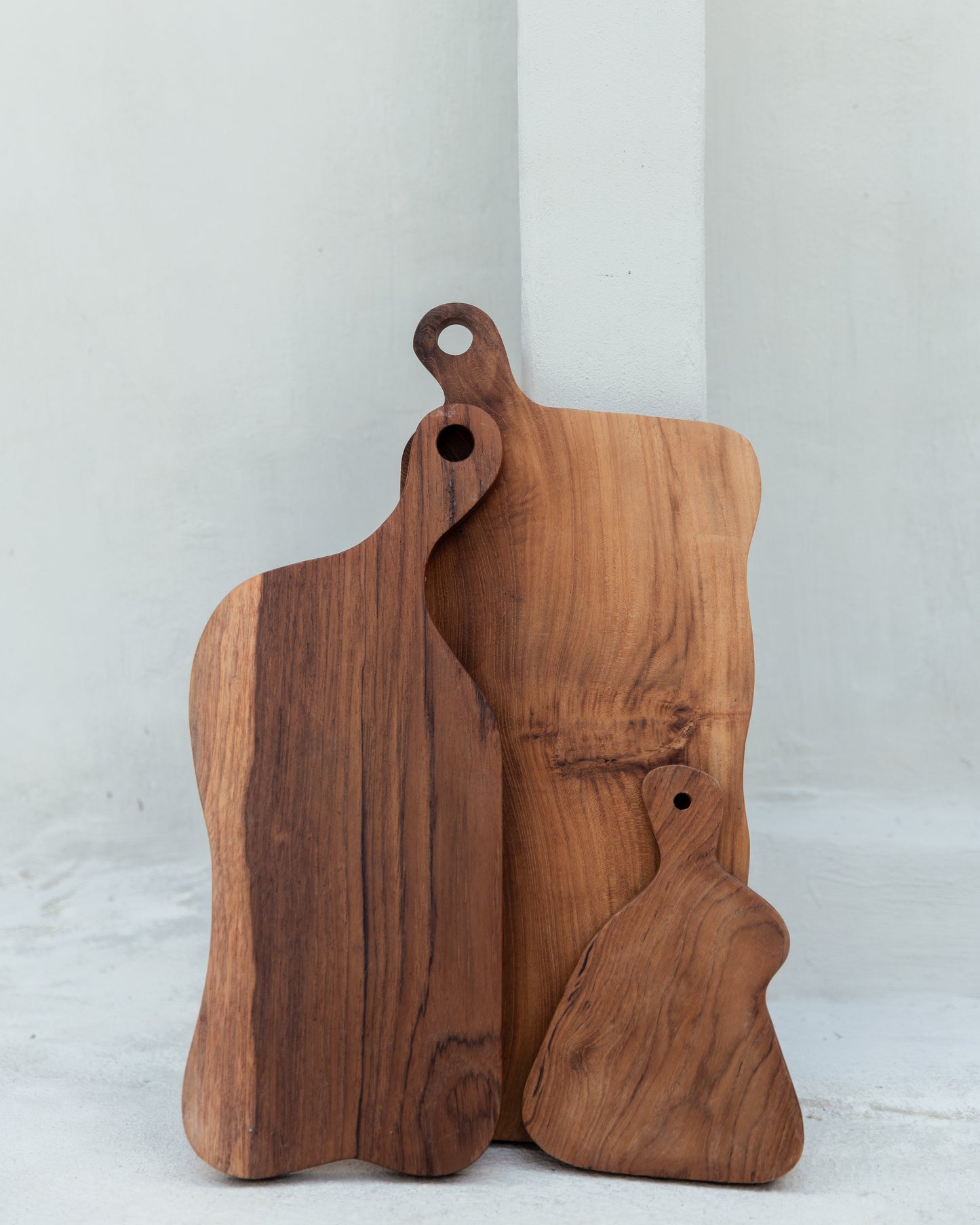 Teak Wavy Charcuterie Boards - 3 sizes