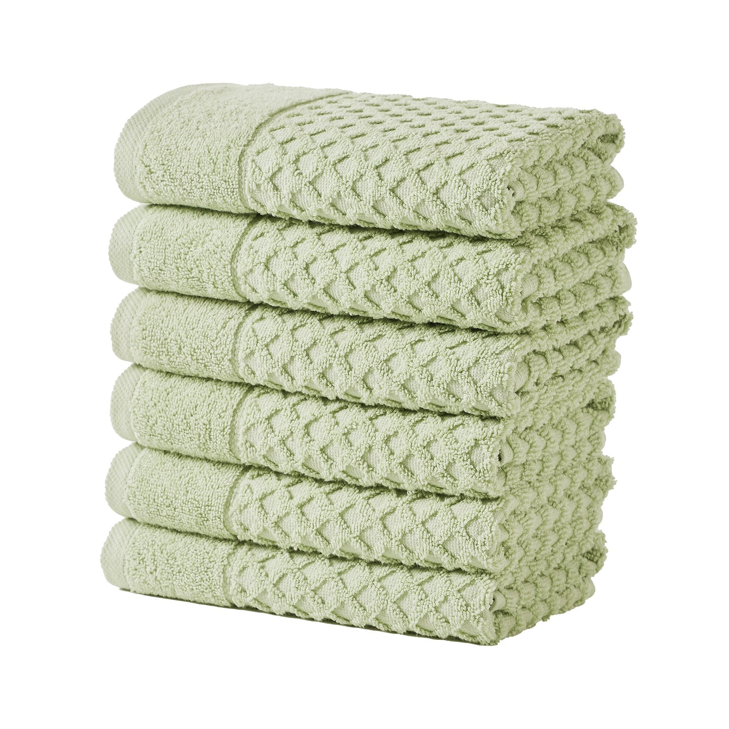 Cotton Diamond Waffle Weave Bath Towel Set Grayson Collection Low Twist Two Ply Towels For Everyday Luxury