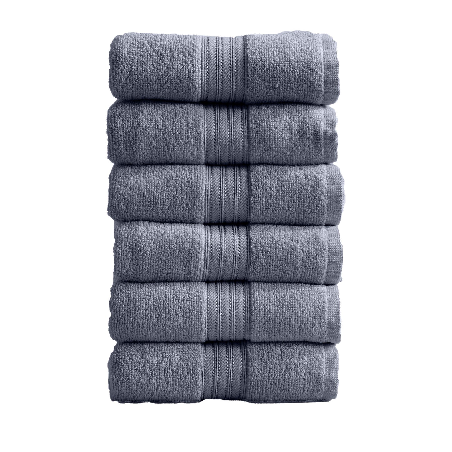 Cooper Collection Cotton Terry Bath Towel Set Lightweight Soft Towels Quick Drying Feather Spun Technology
